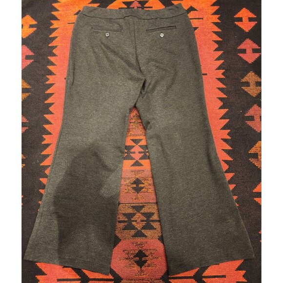 New York & Company Women's Stretch Charcoal Gray Bootcut Pants Size Medium - Picture 13 of 14